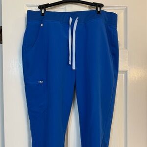 Figs Royal Blue Scrub Pants